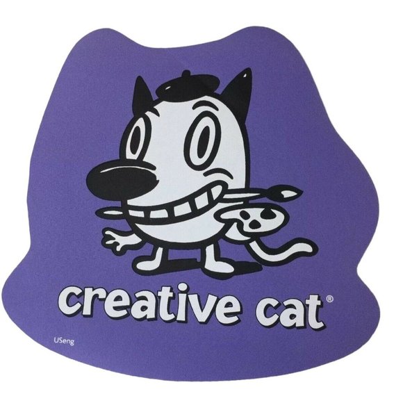 Cranium Hullabaloo Childrens Game Creative Cat Purple Foot Mat Floor Pad 2004 - Picture 1 of 3